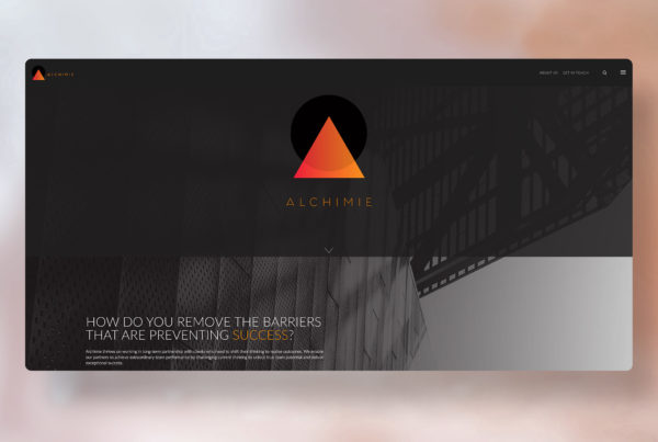 Alchimie Website Design