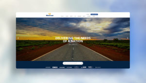 MaxiTRANS Website Design